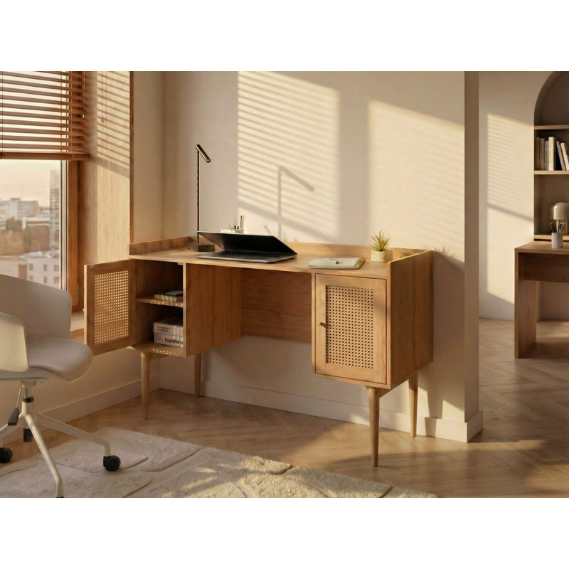 Metal Base Executive Desk