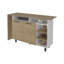 Îlot de cuisine avec armoire de rangement Korega