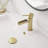 Single-Hole Single-handle Bathroom Faucet with Drain Assembly-93219935