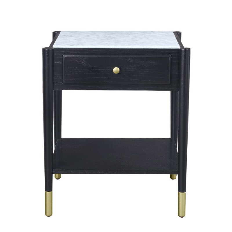 Table de bout avec rangement Ziolkowski