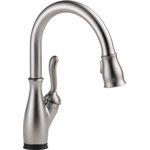 Leland Pull Down Sprayer Touch Kitchen Sink Faucet, Touch Control Kitchen Faucet
