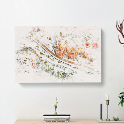 The Road to Nowhere - Wrapped Canvas