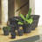 Resin Pot Planter-2044513444-2044513448