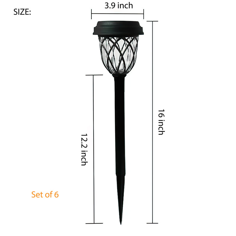 Éclairage solaire de sentier