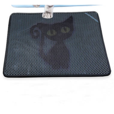 Double Layer Cat Litter Mat Waterproof Urine Proof Trapping Mat Easy to  Clean Non-Slip Toilet Pad Large Foot Pad Cat Scratch Pad - AliExpress