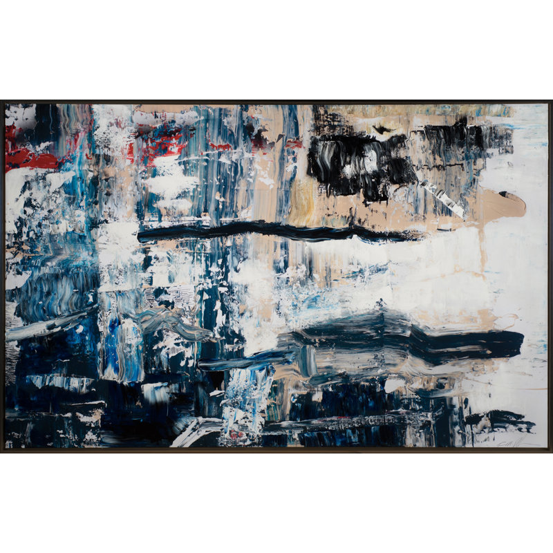 "Reflections" par Robert Robinson - Reproduction d'art sur toile encadrée