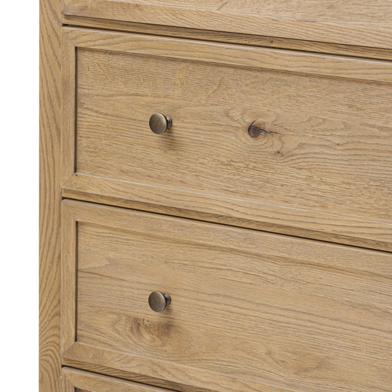 Geoffrey Tall Dresser, Worn Oak