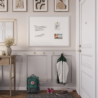 Tableau blanc magnétique mural, 40 po x 30 po