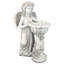 Statue de bain d'oiseaux Angel Angel's Garden Splash Angel