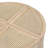 Round To Square Block Modular Coffee Table  Rattan With Storage 4 Piece