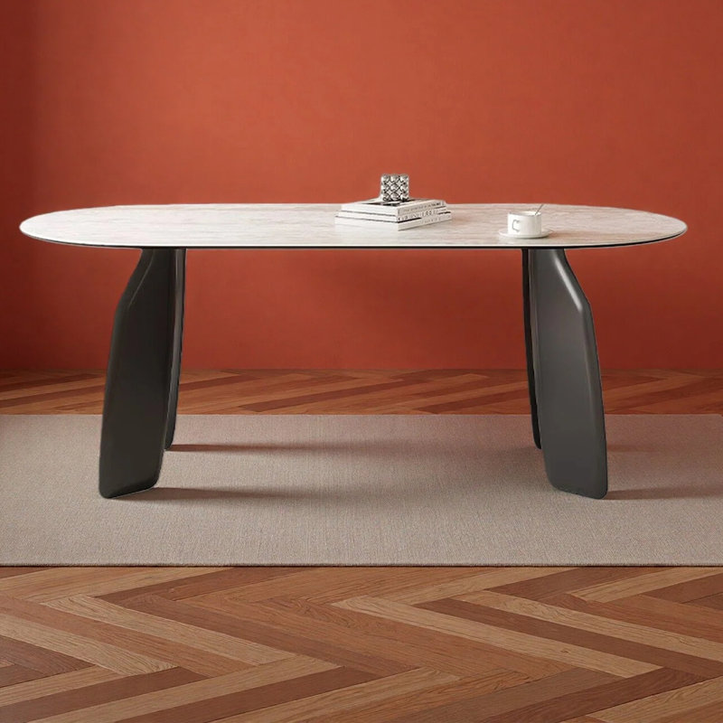 Table de salle à manger French French, H 29,53 po x L 70,87 po x l 31,5 po