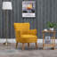Acevedo Upholstered Plain Weave / Muslin Armchair-1999111567