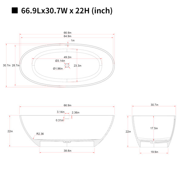 Dimensions du produit