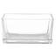 Vase de table en verre transparent 4 po
