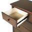 Commode de chambre à coucher à 6 tiroirs Sumerlin - Brun moyen-113522101