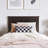 Amandah Low Profile Solid Wood Panel Bed-1063239665-1063239672