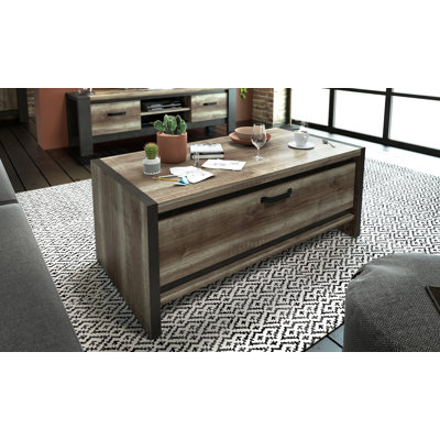 Wyler Block Coffee Table with Storage