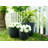 3 Piece Round Charcoal Finish Concrete Modern Tall Planters, Outdoor Indoor Decorative Plant Pots with Drainage Hole and Rubber Plug Set-1031698975-1031698972