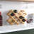 Bamboo Wood Folding Wine Rack, 8 Bottles