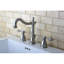 Robinet de salle de bain espacé Kingston-11174830