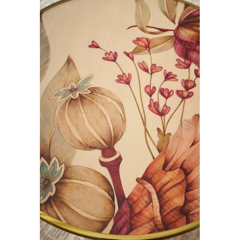Bouquet End Table