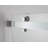 Rivage Double-Bypass Sliding Frameless Shower Door