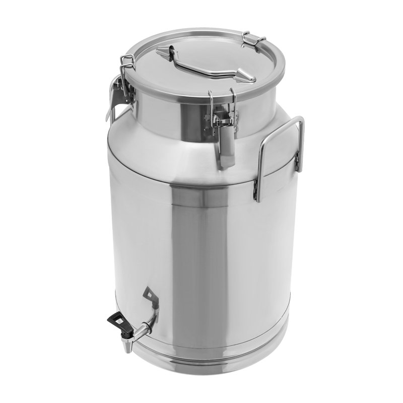 Seau scellé en pot en acier inoxydable 10,57 gallons Deshiya