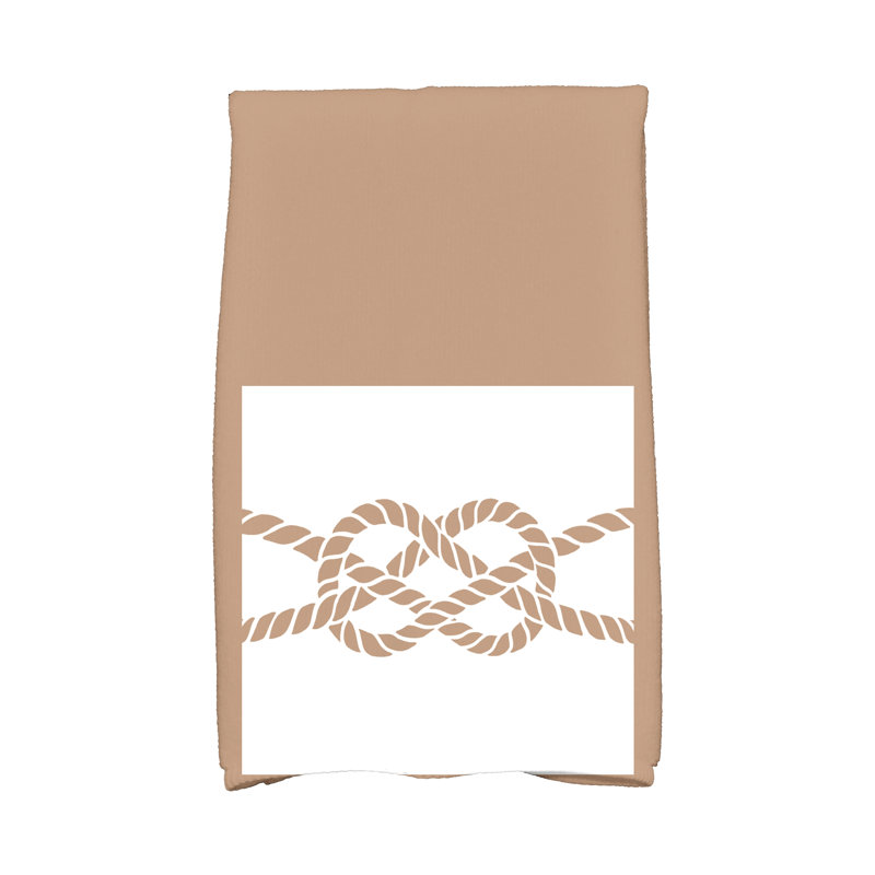 Débarbouillette Knot, Beige / taupe