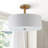 Jaida Fabric Semi Flush Mount-1808916308