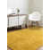 Annine Solid Colour Machine Woven Polypropylene Area Rug in Yellow