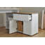 Hollice Modular L-Shaped Credenza Desk-22273535