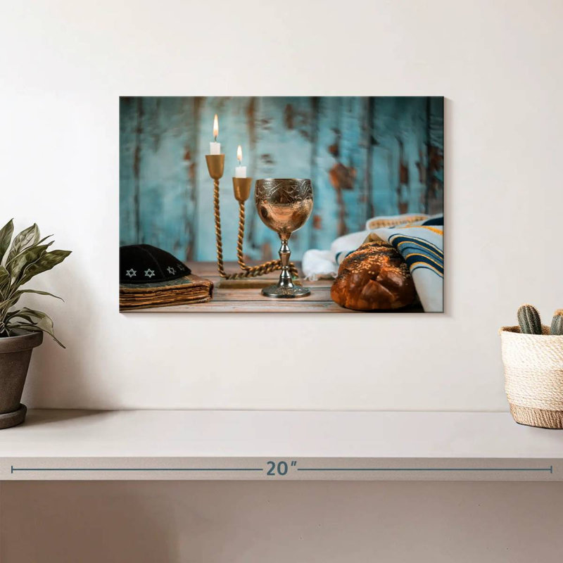 Adella Judaism, 8" H x 12" W