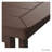 Nautical Trestle 38" x 73" Dining Table-50289545