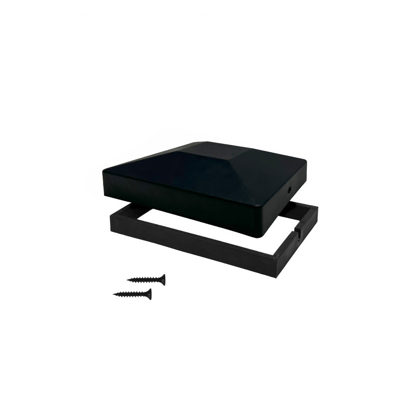 Nuvo Iron 4″ x 6″ Rigid Plastic Post Cap – Adapter Liner Included