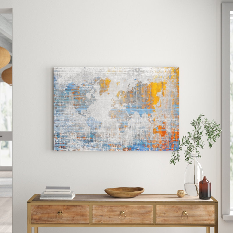 Oceans Journey by Marmont Hill - Wrapped Canvas Painting, 76 cm H x 114 cm W