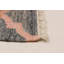 Tapis unique en laine nouvel âge rectangulaire gris foncé 5 pi 2 po x 8 pi One-of-a-Kind