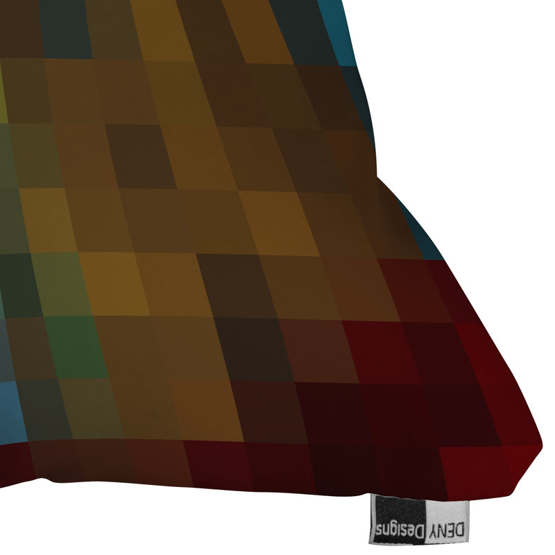 Glorious Colors Throw Pillow, 16" x 16"