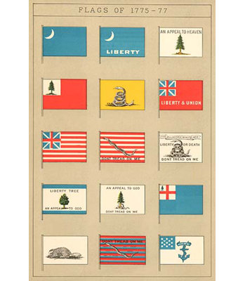 " Flags Of 1775-77 "