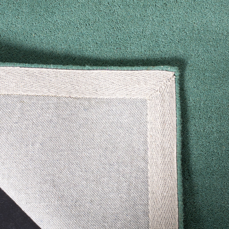 Nonia Hand Tufted Wool And Viscose Rug, Rectangle 2' x 3'