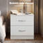 40cm W Manufactured Wood Bedside Table