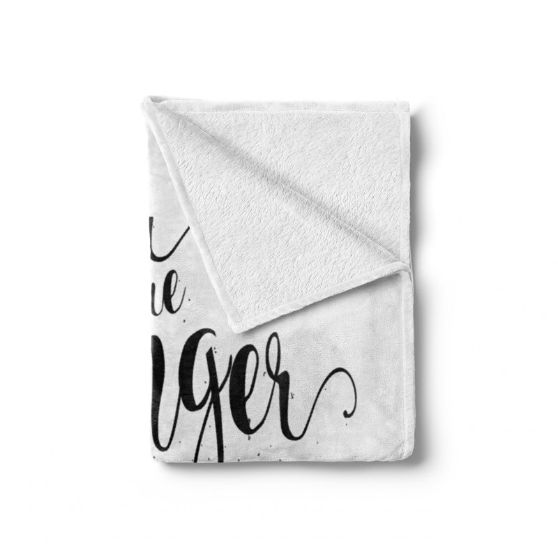 Hand Woven Throw Blanket, 50" W x 60" L