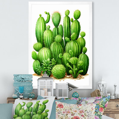 Cactus vert, désert I