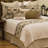 Mountain Storm Coastal Geometric Shapes Coverlet