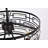 Sybil 3 - Light Dimmable Drum Chandelier-463377930