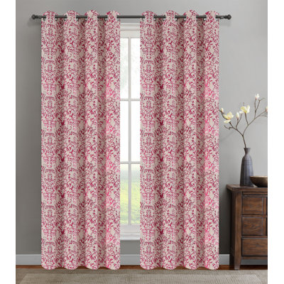 Nathaly Semi Sheer Curtain Pair