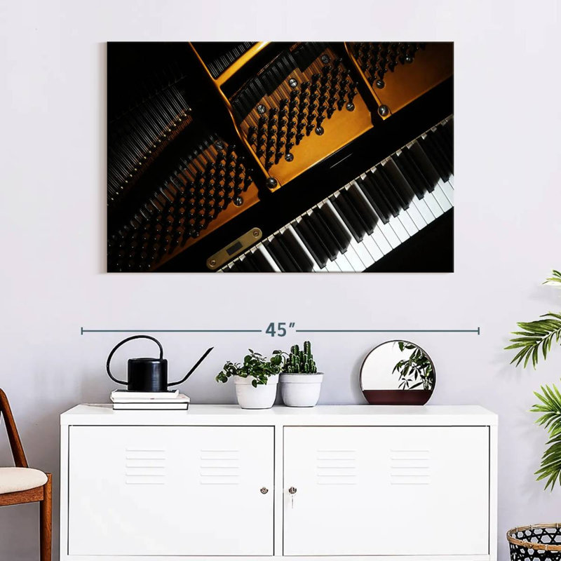 Piano à queue Abarca Opulent, H 26 po x l 39 po