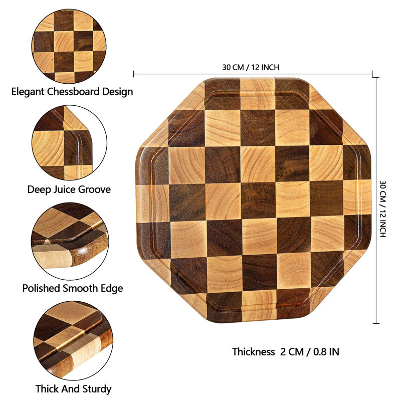 Wooden Chopping Board & Serving Board