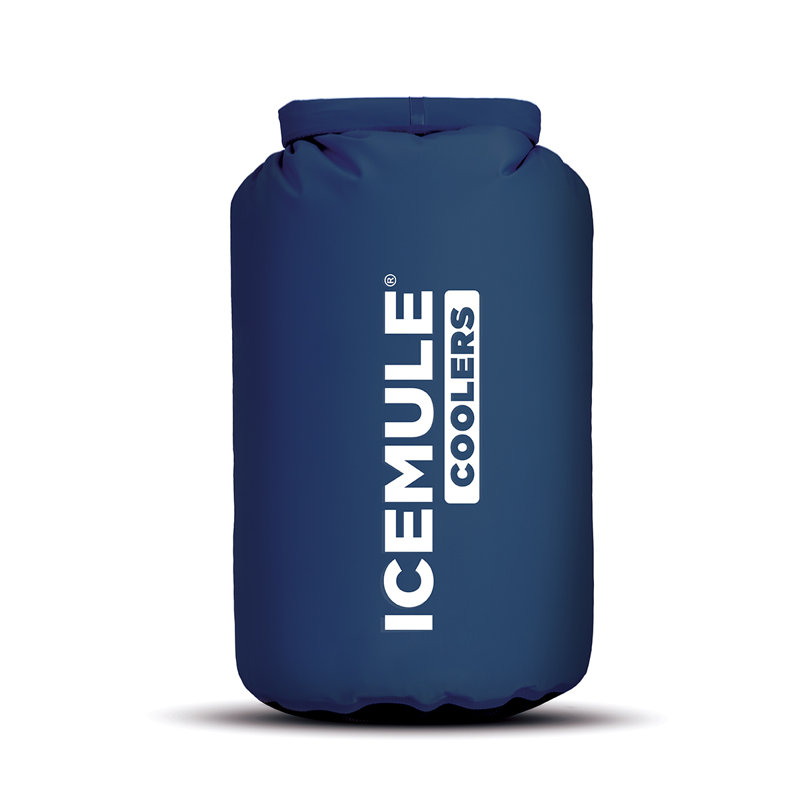 IceMule Coolers 15 Quarts Picnic Tote Bag Cooler, Blue/White