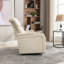 Fauteuil inclinable pivotant électrique avec rotation à 270°, tablette et port USB