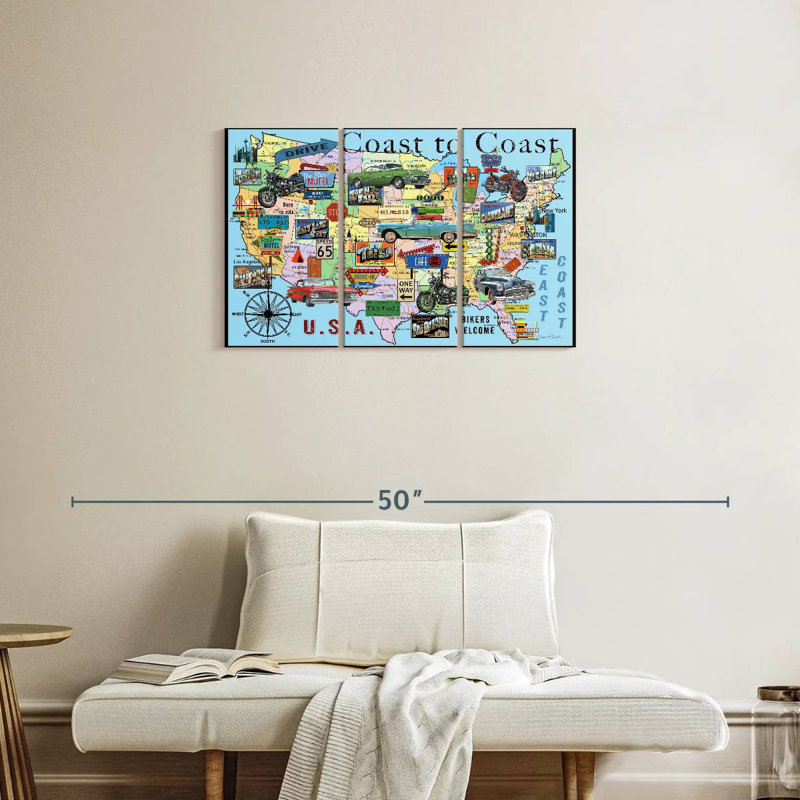 Coast To Coast V, 20" H x 33" W
